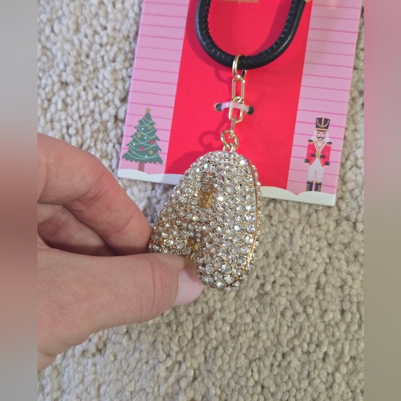 Piper K Initial A Bubble Bagcharm/keychain. - Picture 3 of 3